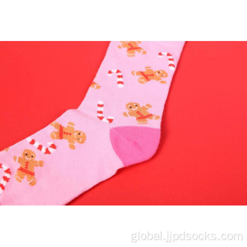 Breathable Women Cotton Socks Chritmas cotton socks for women Supplier